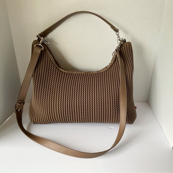 Co-Lab Demi Shoulder Bag/Crossbody in Taupe Brown - Picture 3 of 13